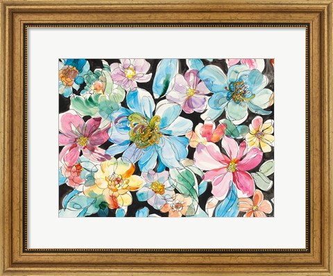 Framed Floral Delight Print