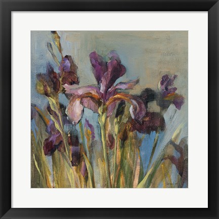 Framed Spring Iris I Print