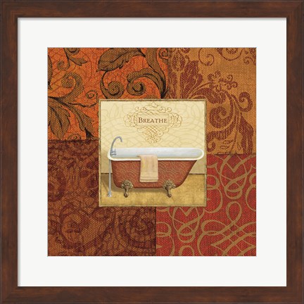 Framed Spice Bath II Print