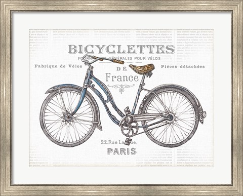 Framed Bicycles II v2 Print
