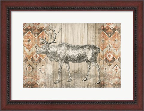 Framed Natural History Lodge Southwest IX Print