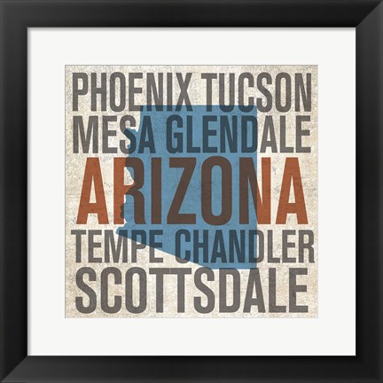 Framed Arizona Chandler Print