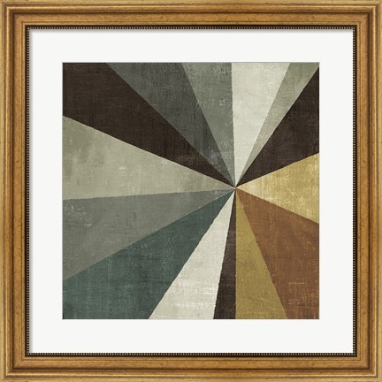 Framed Triangulawesome Square II Print