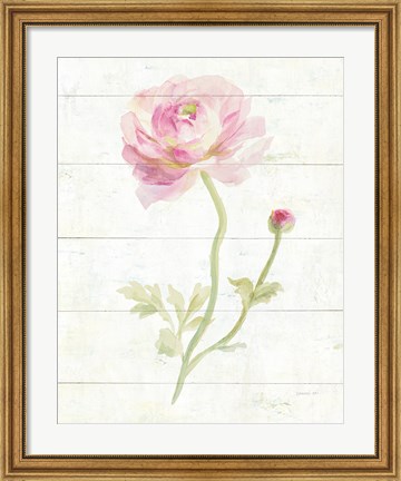 Framed June Blooms I Print