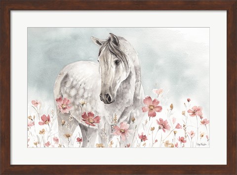 Framed Wild Horses I Print