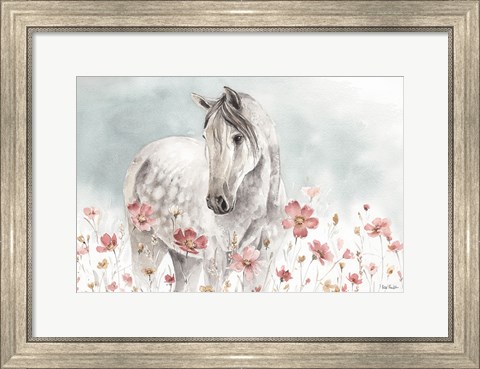Framed Wild Horses I Print