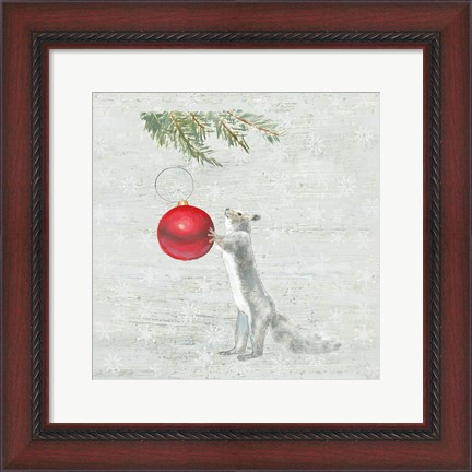 Framed Christmas Critters IV Print