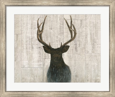 Framed Into the Forest Birch Print
