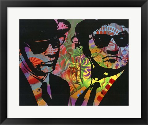 Framed Blues Brothers Print