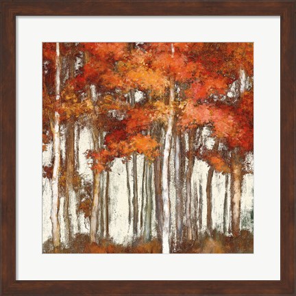 Framed October Woods Light Print