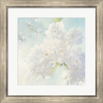 Framed Pear Blossoms Print