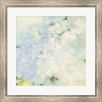 Framed White Lilacs Print