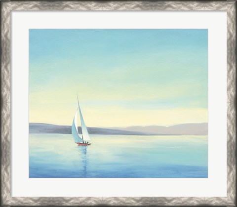 Framed Heading Home Print