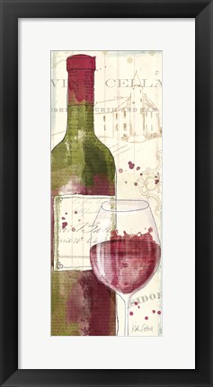 Framed Chateau Winery IV Print
