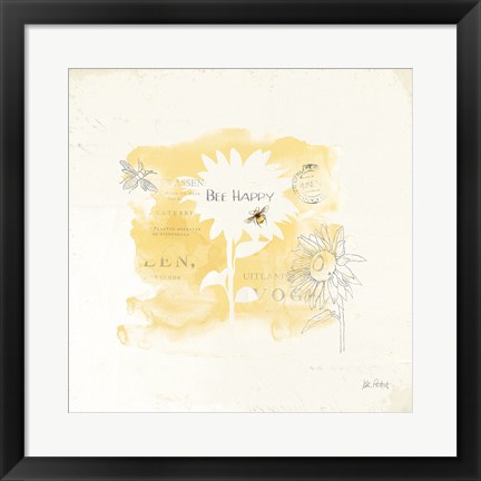 Framed Bee and Bee VIII Print