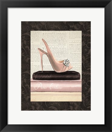 Framed Fashion Magazine III Border Print