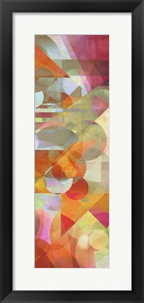 Framed Colorfall II Print