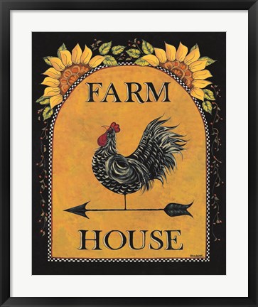 Framed Sunny Farmhouse Print