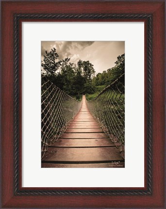 Framed Wilderness Walkway Print