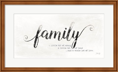 Framed Family Print