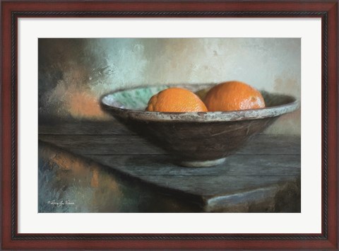 Framed Orange Still Life Print