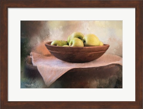 Framed Apple Still Life Print