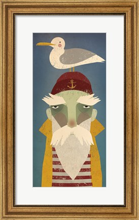 Framed Fisherman VIII Print