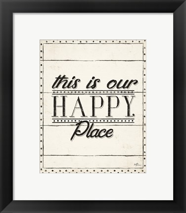 Framed Country Thoughts XII Print