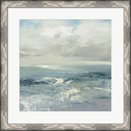 Framed Waves Print