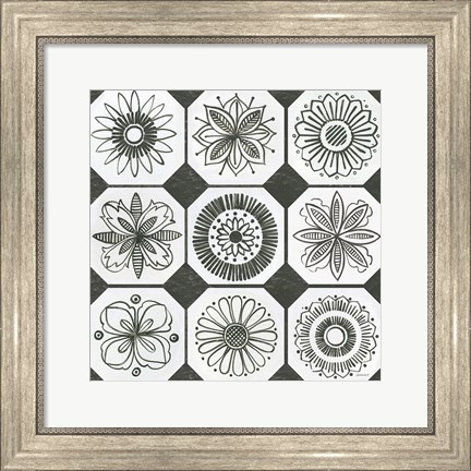 Framed Patterns of the Amazon XXI Print