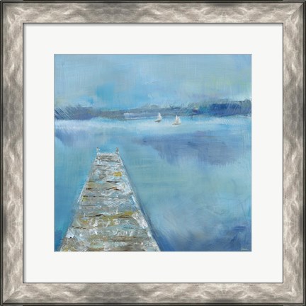 Framed Lake Edge II Print