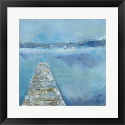 Framed Lake Edge II Print