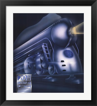 Framed 20th Century Limited Print