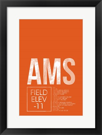 Framed AMS ATC Print