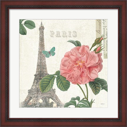 Framed Paris Arbor IV Print