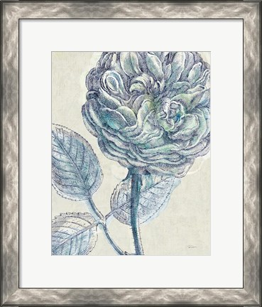 Framed Belle Fleur III Crop Print