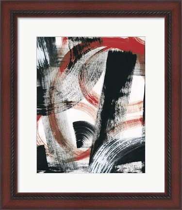 Framed LPs in 33 II Red Print