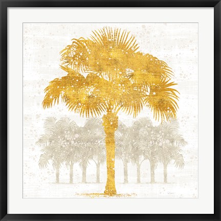 Framed Palm Coast V Print