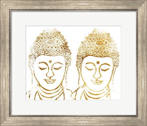 Framed Buddha V Print