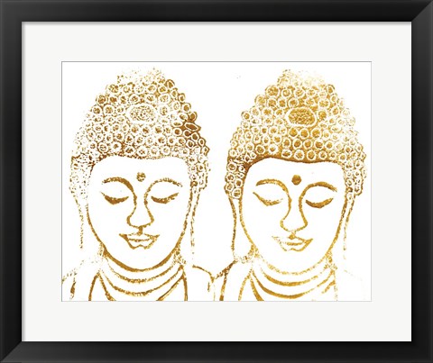 Framed Buddha V Print