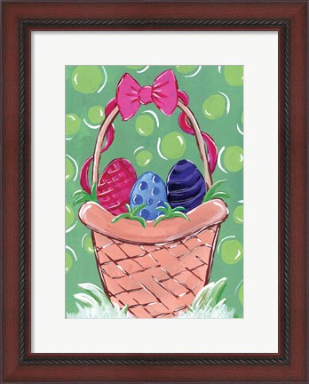Framed Easter Basket Print