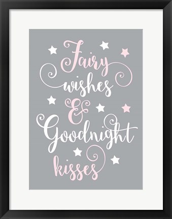 Framed Fairy Wishes Print