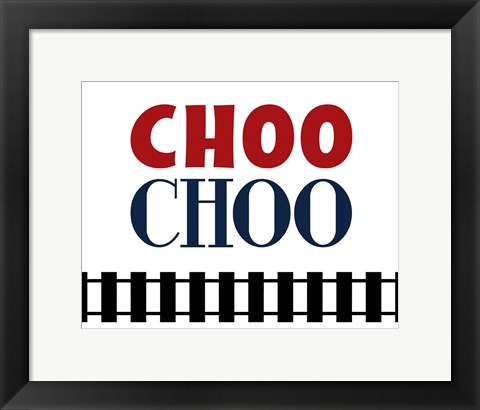 Framed Choo Choo Print