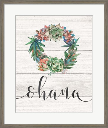 Framed Ohana Print