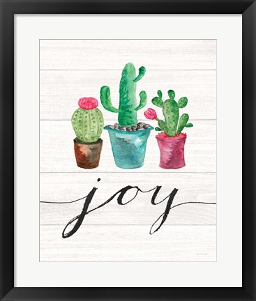 Framed Cacti Joy Print