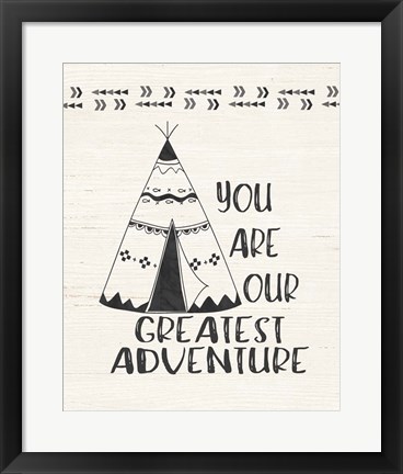 Framed Greatest Adventure Print