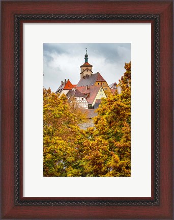 Framed Fall Colors of Rothenburg III Print