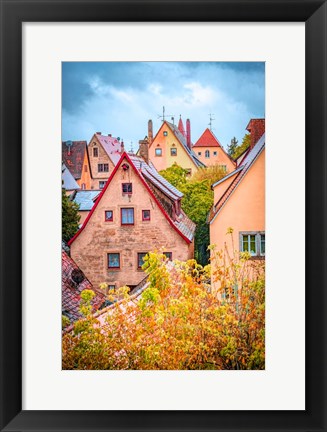 Framed Fall Colors of Rothenburg II Print