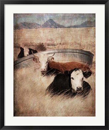 Framed Watering Hole Print