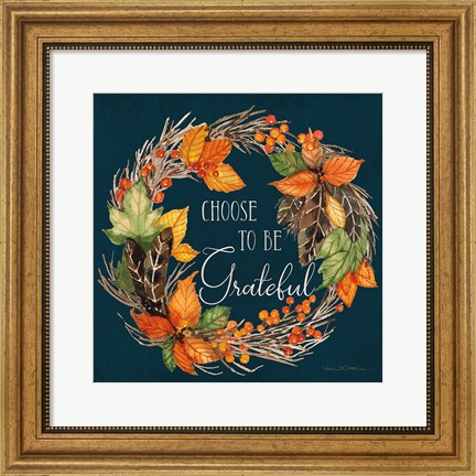 Framed Autumn Splendor IV Print